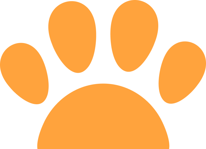 Sunpaw logo stylized as a rising sun