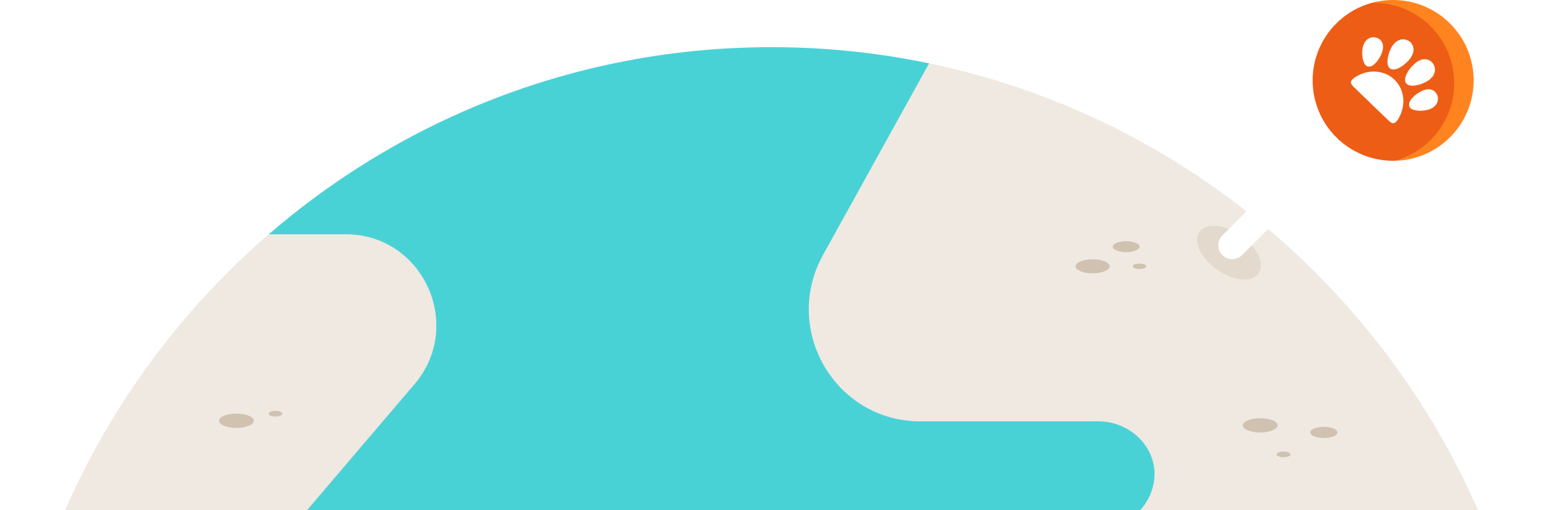 A cartoon map with a business pin